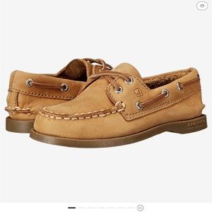 Sperry-Top-Sider Leeward 2 Eyed Boat Shoe, Tan, Size 10M EUC